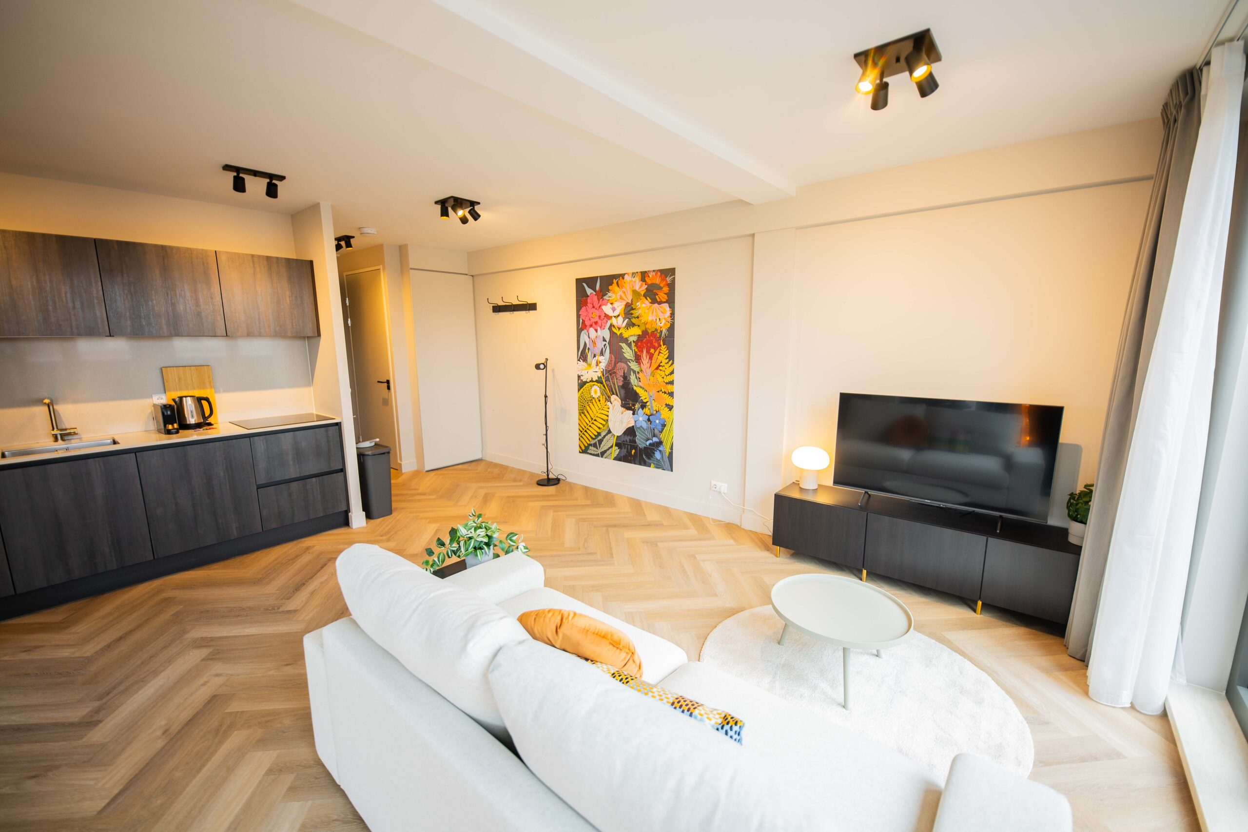 Charming City Penthouse Studio KS, view 4